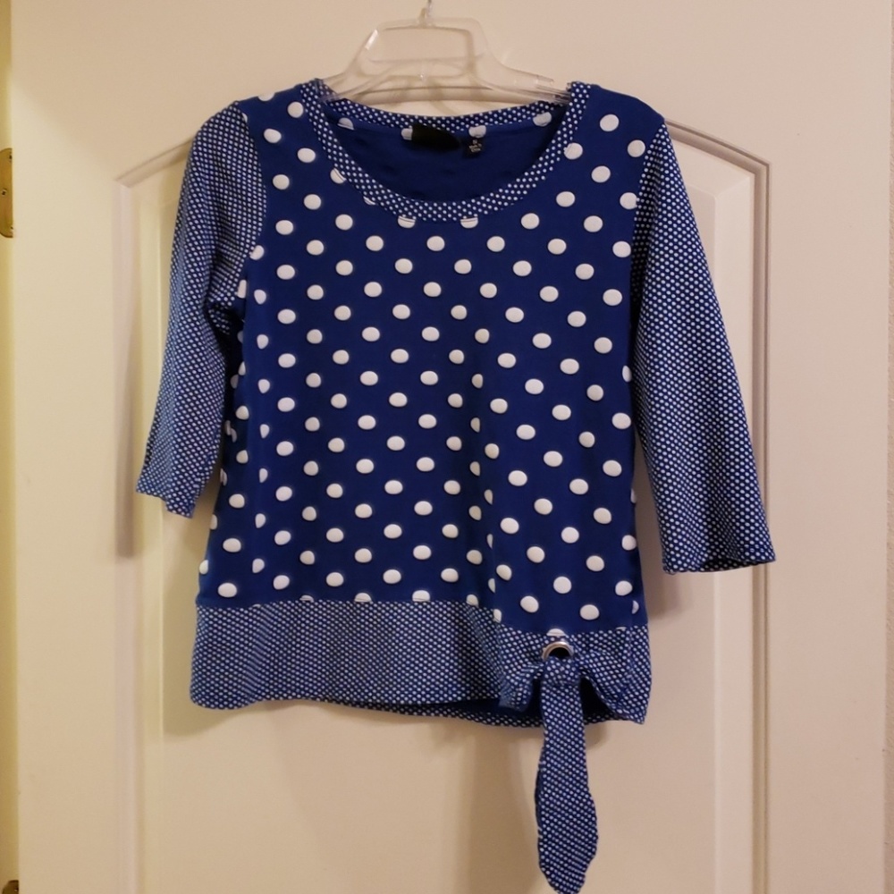 Ounque Casual Polka Dot Blouse‐Bundle and Save 20%